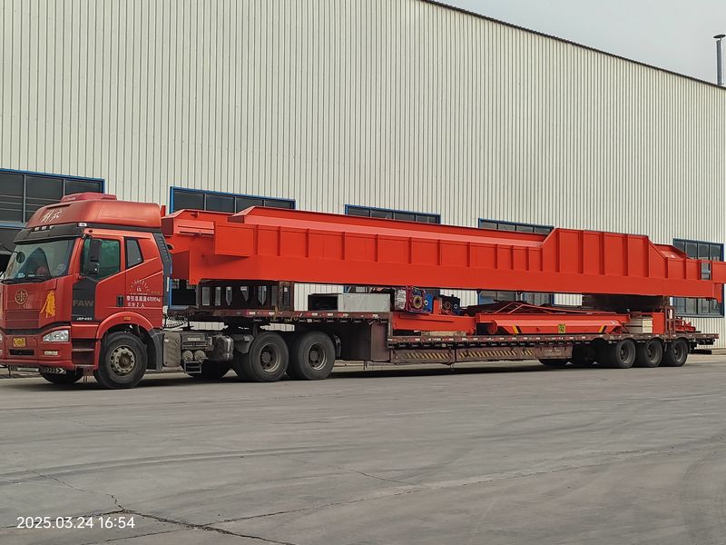 通用橋式起重機(jī) QDXX32/5t—19.5m 電動單梁橋式起重機(jī) 2臺 LD10t—16.5m 制作完成，發(fā)往河北石家莊交付客戶使用。