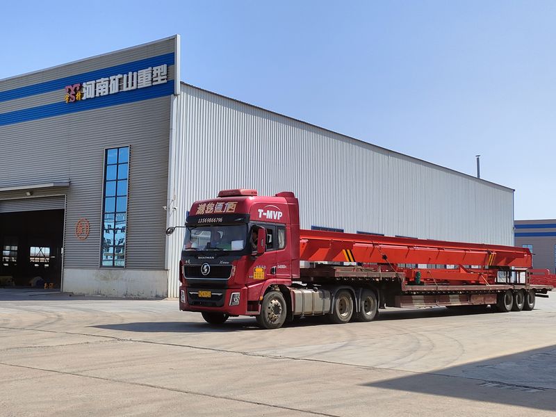 電動葫蘆門式起重機(jī)  MHxh10t—14m 外懸3.5/1.5m 制作完成，發(fā)往青海交付客戶使用